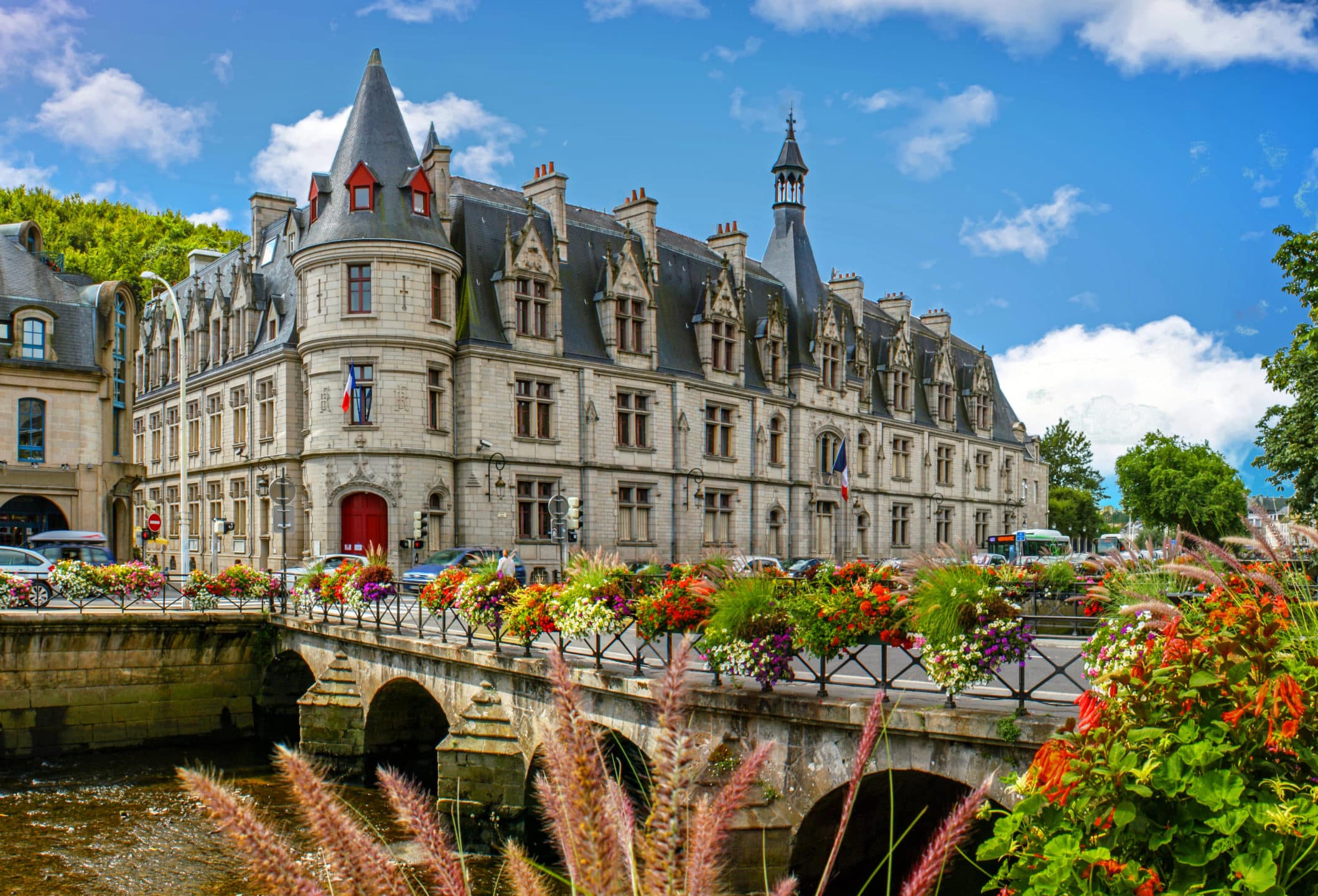 quimper ville proche camping